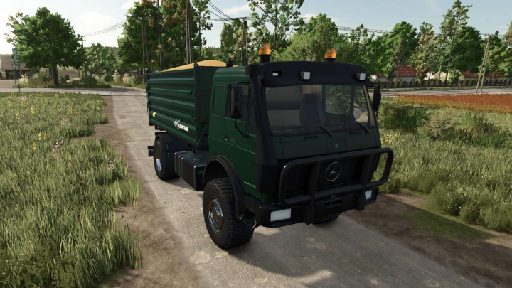 fs25-mods,  Mercedes-Benz Agrar Trucks Pack v1.0