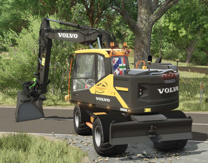 fs25-mods,  Volvo EWR 150e Custom v1.0