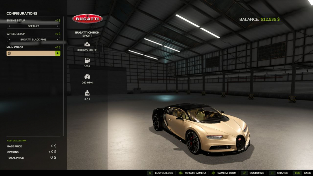 Bugatti Chiron V1.0.1
