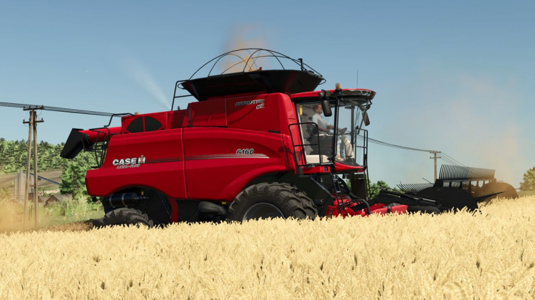 Case IH Axial Flow 6160 Automation And Terraflex 4F35 V1.0