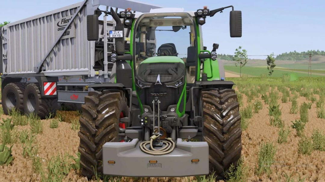 Fendt weight 1250kg with stroboscopes v1.0