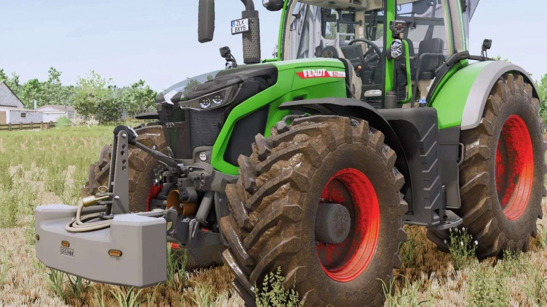 Fendt weight 1250kg with stroboscopes v1.0
