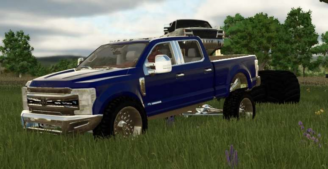 Ford F250 AnyLevel Blue v1.0