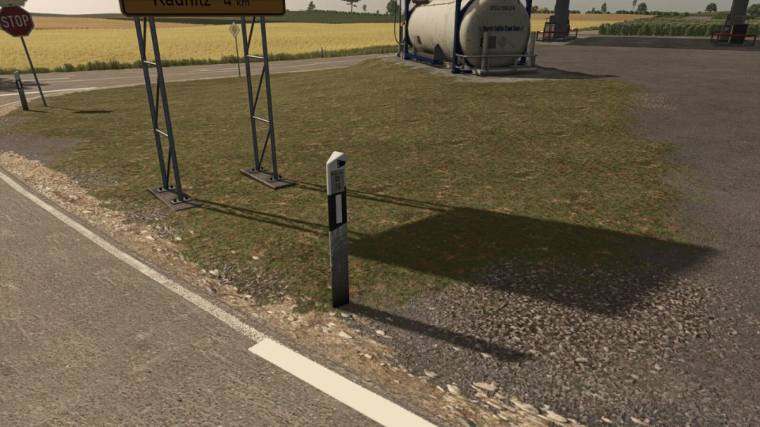 German Road Poles Prefab V1.0
