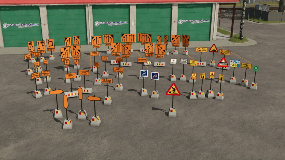 Swedish Construction Sign Pack V1.0