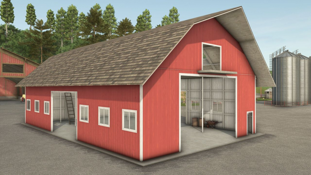 Wooden Open Barn V1.0
