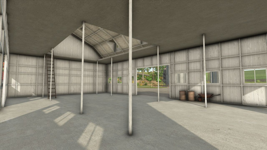 Wooden Open Barn V1.0