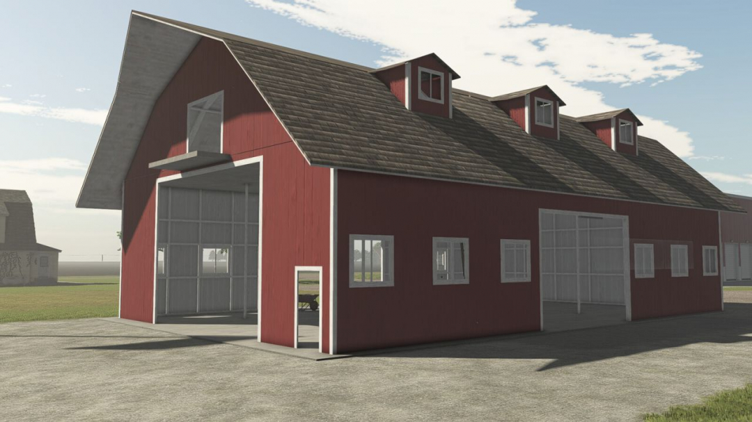 Wooden Open Barn V1.0
