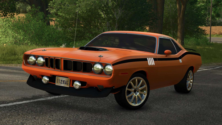 fs25-mods,  1971 Plymoth Cuda v1.0