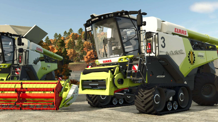 fs25-mods,  Claas Lexion Pack v1.0.0.1