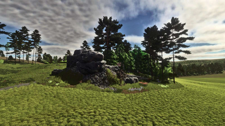fs25-mods, Decorative Rocks v1.0