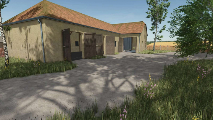fs25-mods, Garage With Silo v1.0