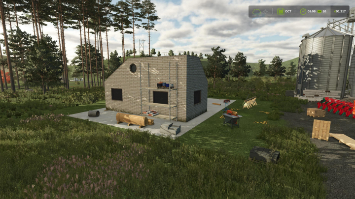fs25-mods, HOUSE TO BUILD 2 v1.0