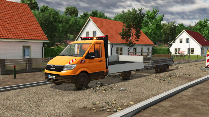 fs25-mods, MAN TGE Flatbed v1.0