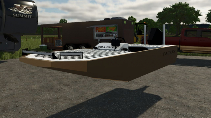 fs25-mods, TRACKER John Boat MINI V1.0