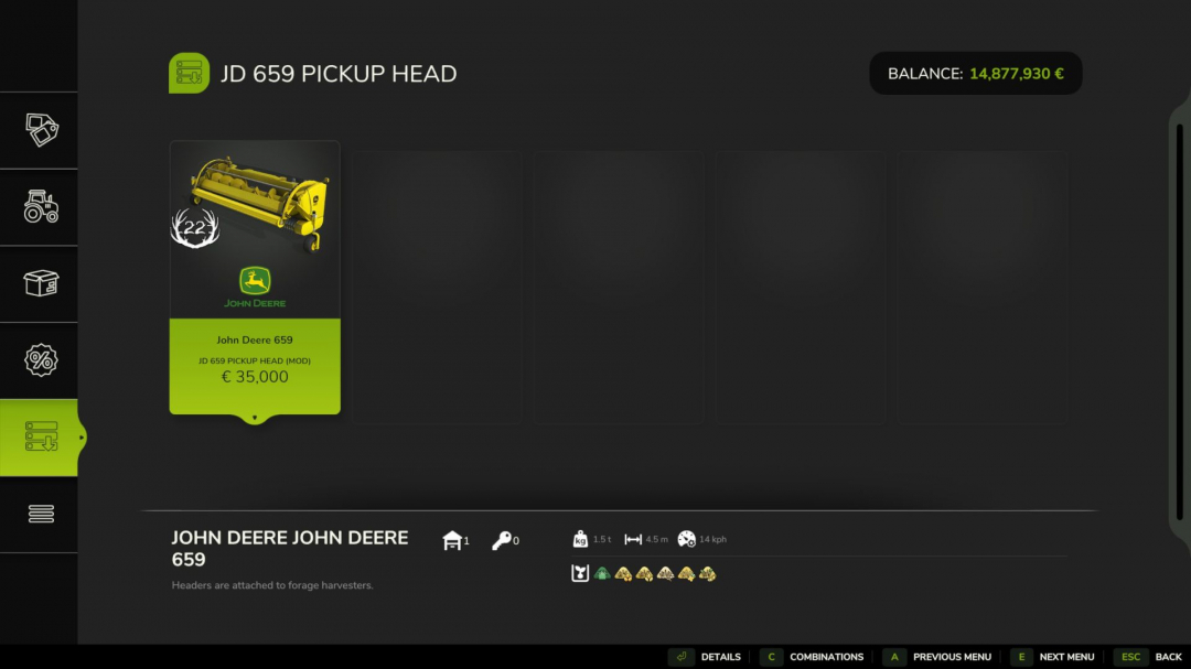 John Deere 659 V1.0