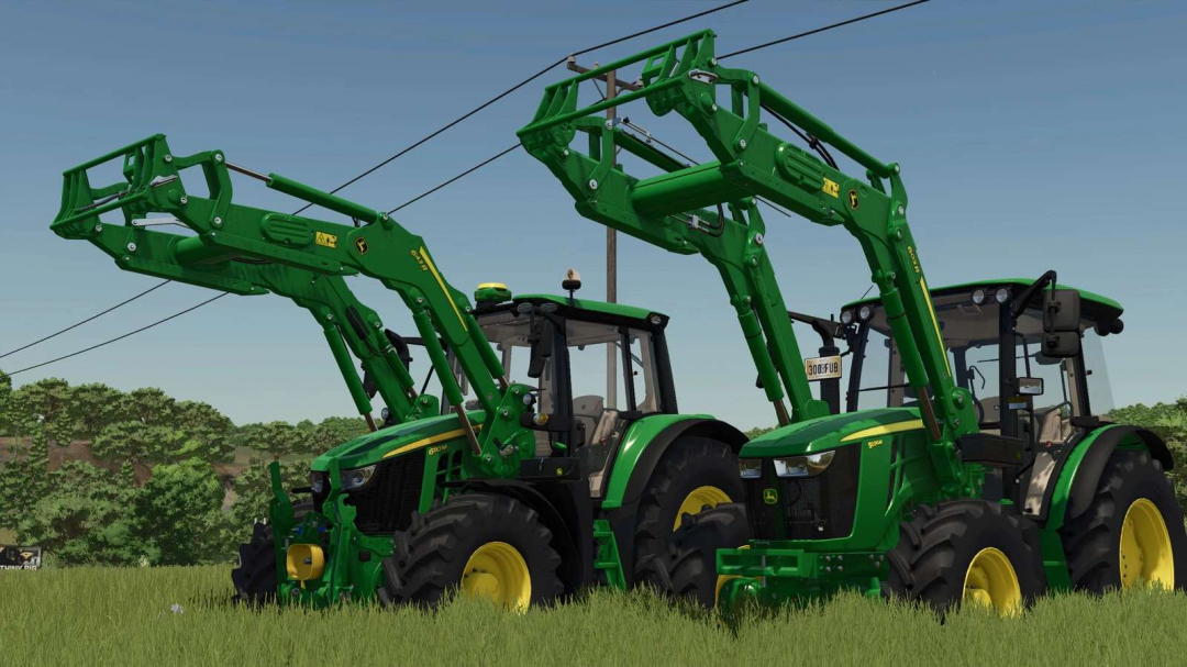 John Deere Frontloader Pack 603R / 643R v1.0