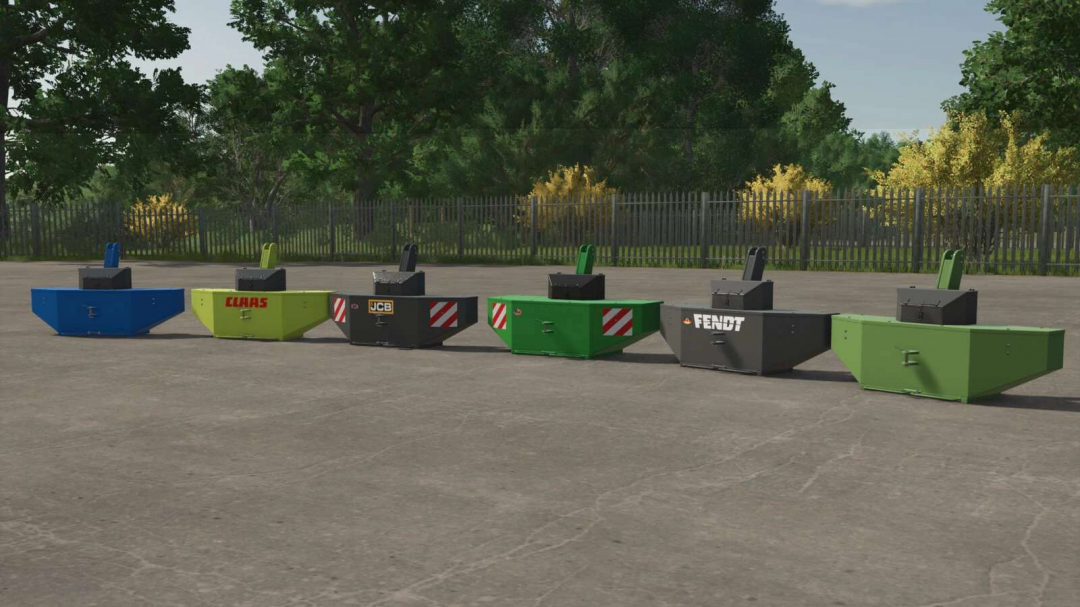 Lizard Front Counter Weight Pack v1.0