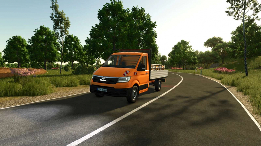 MAN TGE Flatbed v1.0