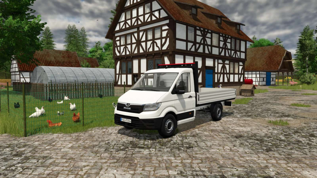 MAN TGE Flatbed v1.0