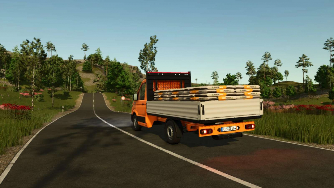 MAN TGE Flatbed v1.0