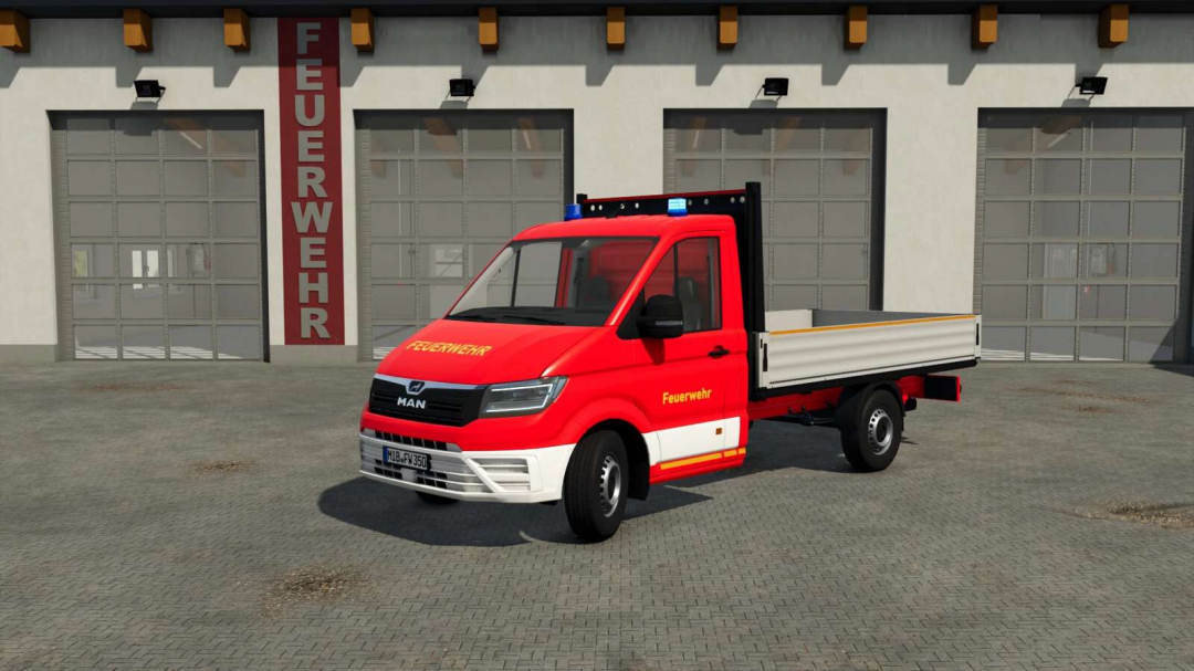 MAN TGE Flatbed v1.0