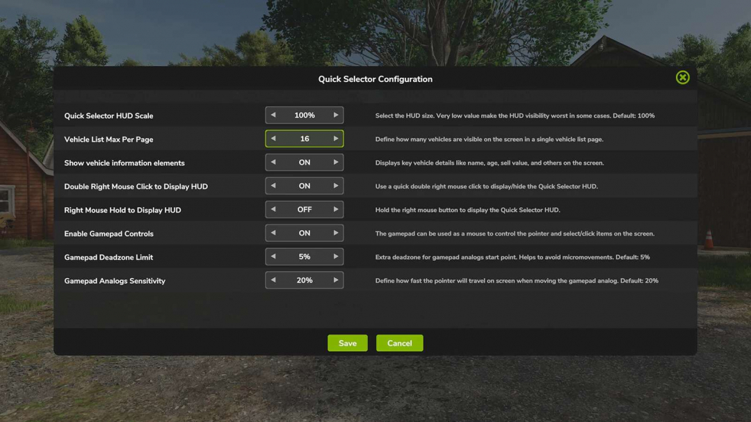 Quick Selector v1.0.1