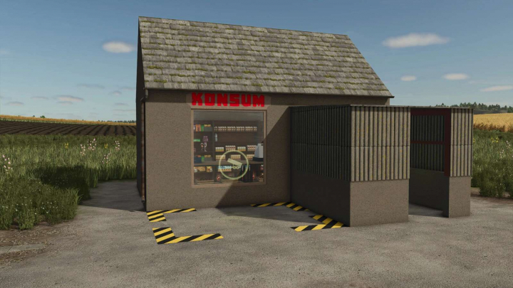 fs25-mods, GDR Supermarket v1.0