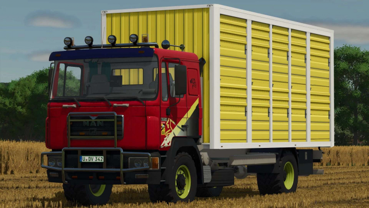 fs25-mods,  MAN 19.403 Animal Transport Truck v1.0