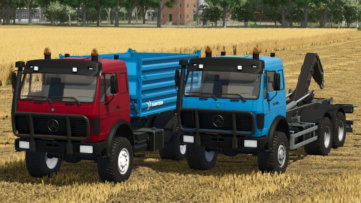 fs25-mods, Mercedes Benz Agrar & IT Runner Trucks v1.0