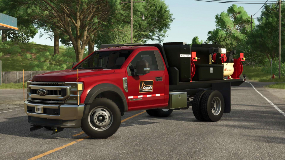 2020 Ford F550 Fuel and Lube v1.4