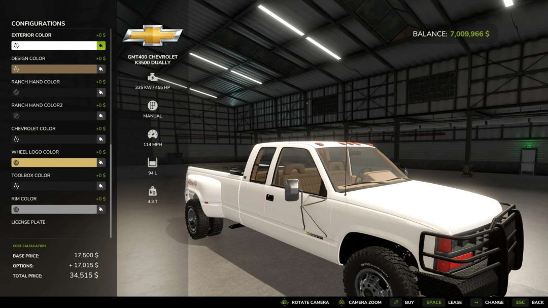 Chevrolet GMT400 K3500 Extended Cab v1.0