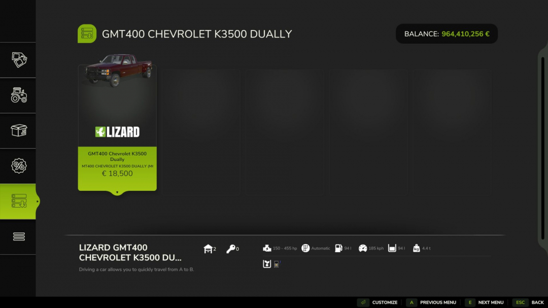 Chevrolet GMT400 K3500 Extended Cab v1.0
