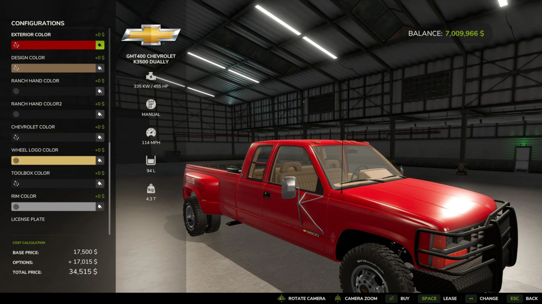Chevrolet GMT400 K3500 Extended Cab v1.0