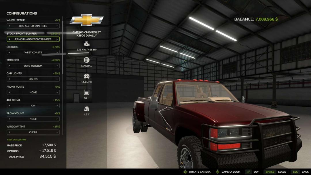 Chevrolet GMT400 K3500 Extended Cab v1.0