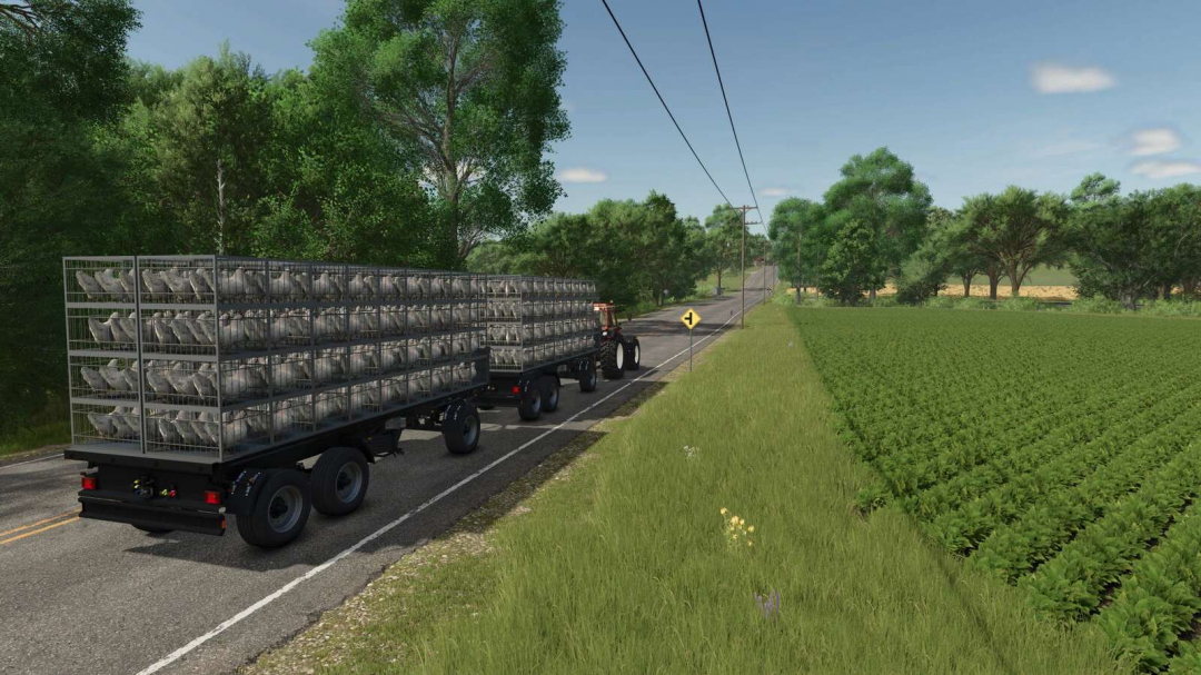 Chicken Transport Trailer Pack v1.0