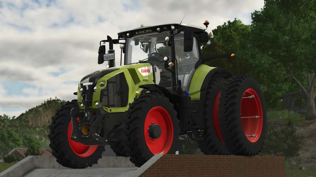 Claas AXION 800-870 Rust Edition v1.1