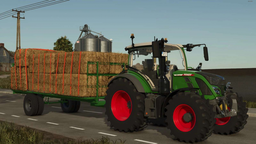 HomeMade Bale Trailer v1.0