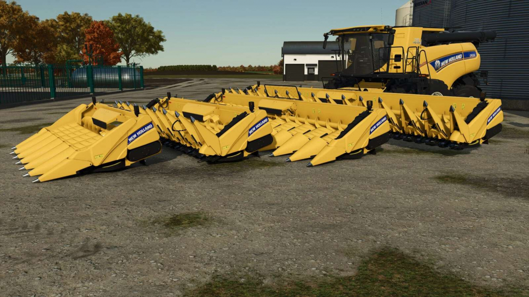 New Holland 980CR Series Corn Heads v1.0