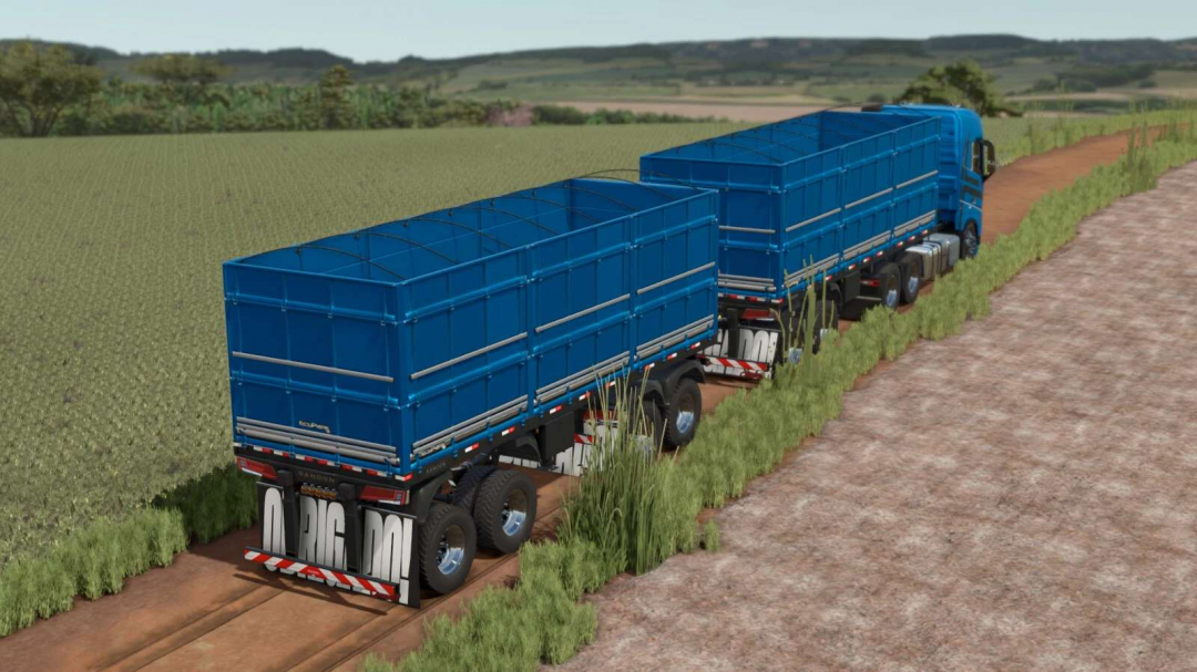 Randon Short Bulk Road Train v1.1