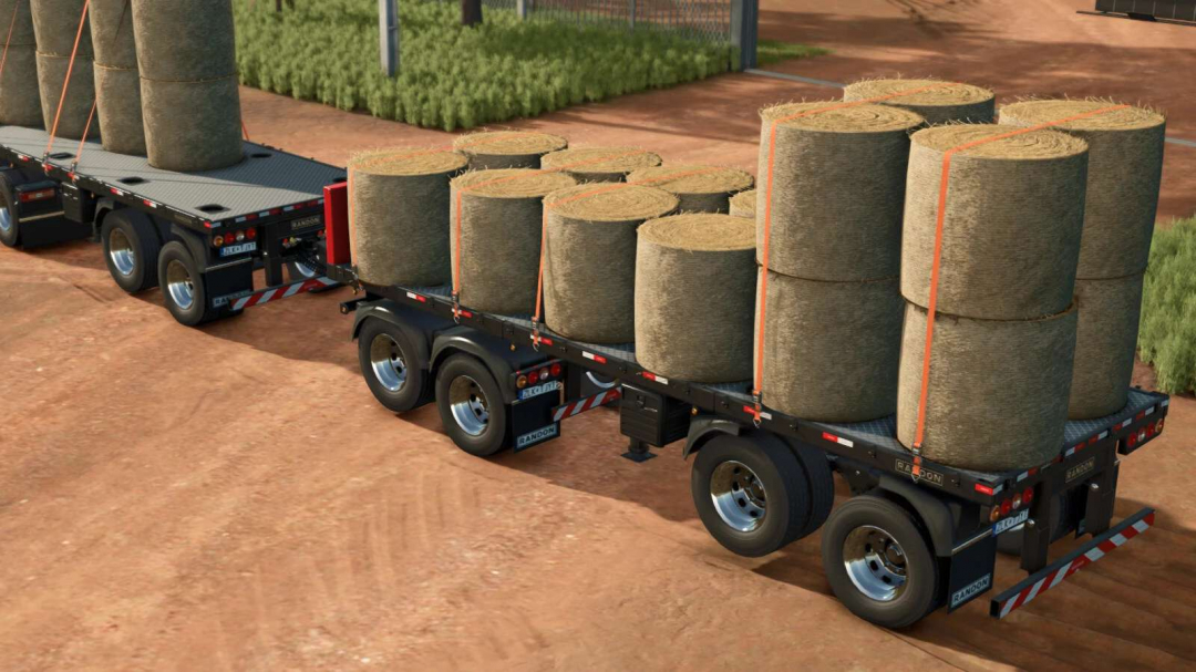 Randon Short Bulk Road Train v1.1