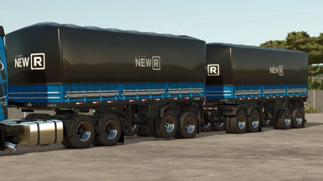 Randon Short Bulk Road Train v1.1