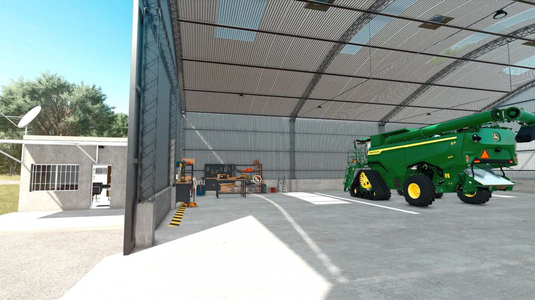 Shed With Workshop And Office v1.0