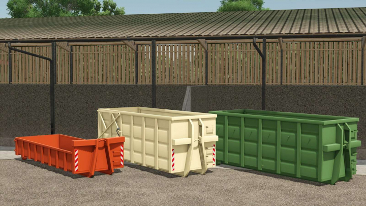 fs25-mods, Lizard Containers Pack v1.0