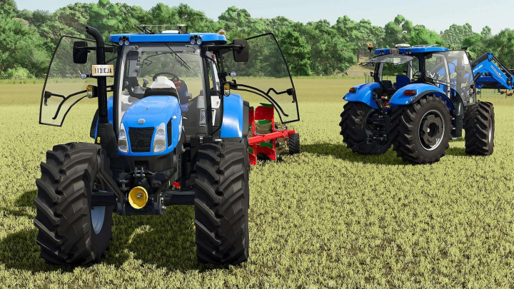 fs25-mods,  New Holland T6140/6160 v1.0