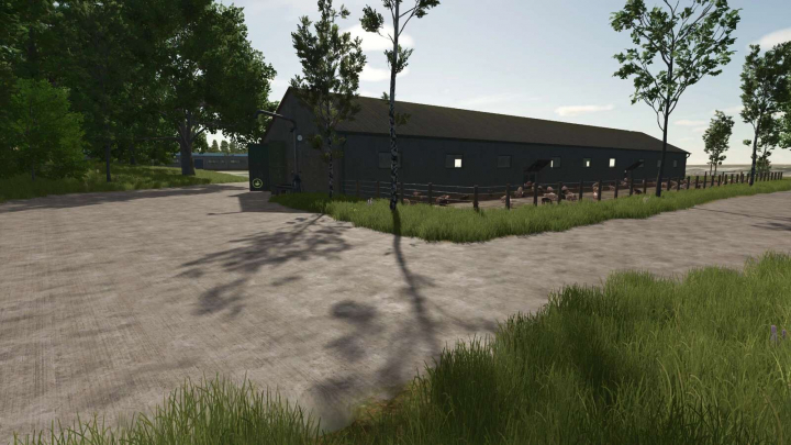 fs25-mods,  Pig Barn Medium v1.0