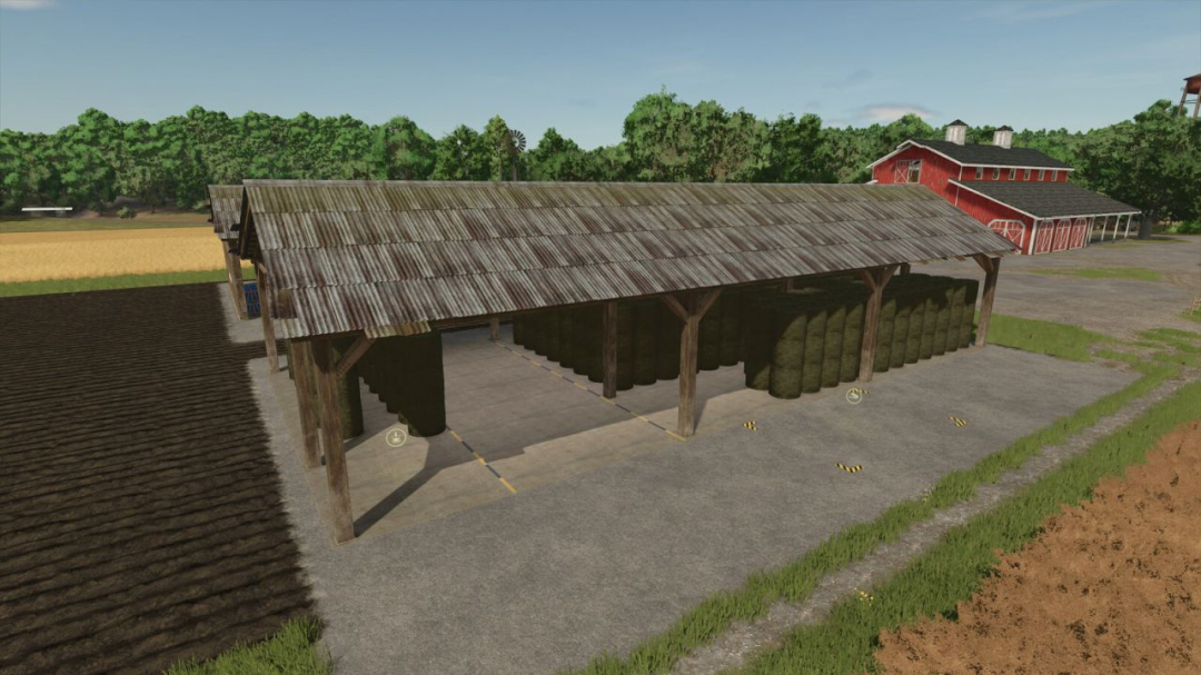 Carpenter Old Pallets And Bale Storage V1.2
