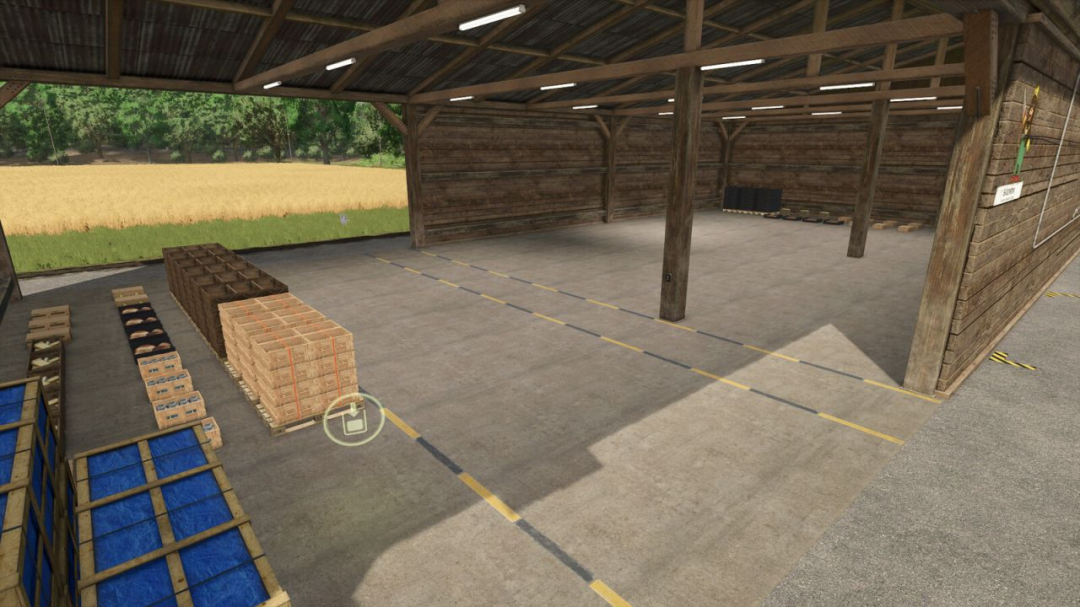 Carpenter Old Pallets And Bale Storage V1.2