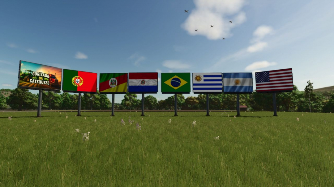 Country flags billboards V1.0