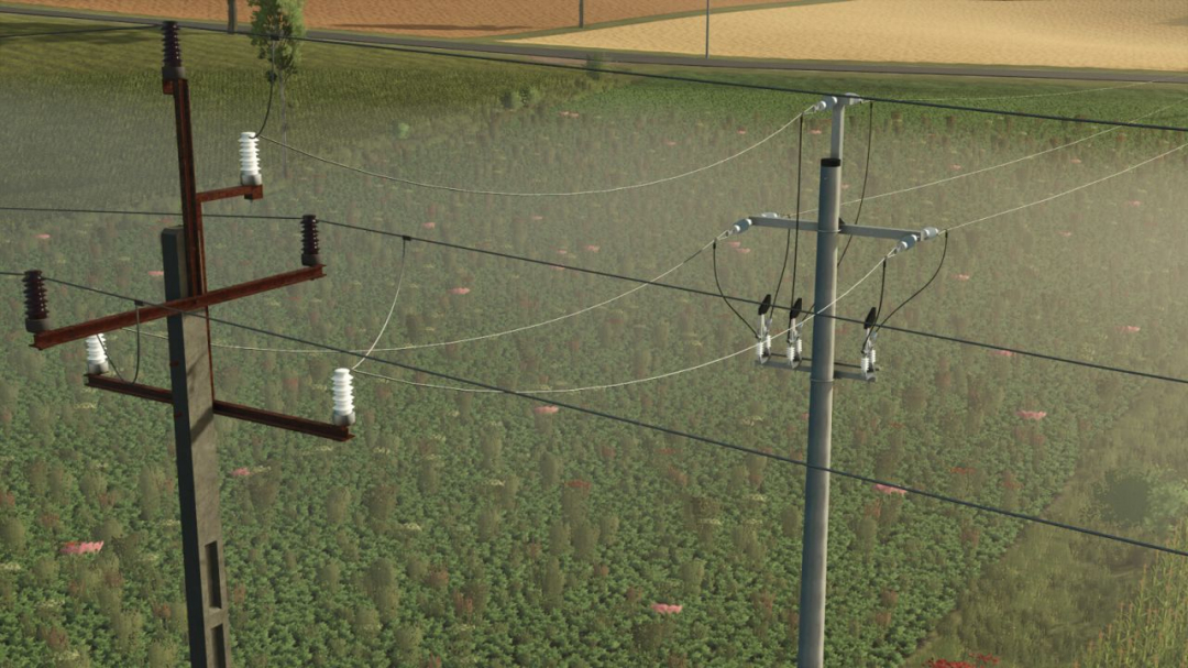 Polish Power Poles Pack Prefab V1.0